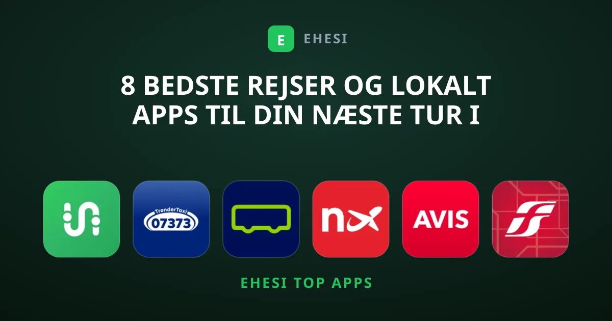 8 Bedste Rejser og Lokalt Apps til Din Næste Tur i 2024